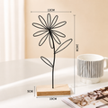 Metal Flower Desk Ornaments