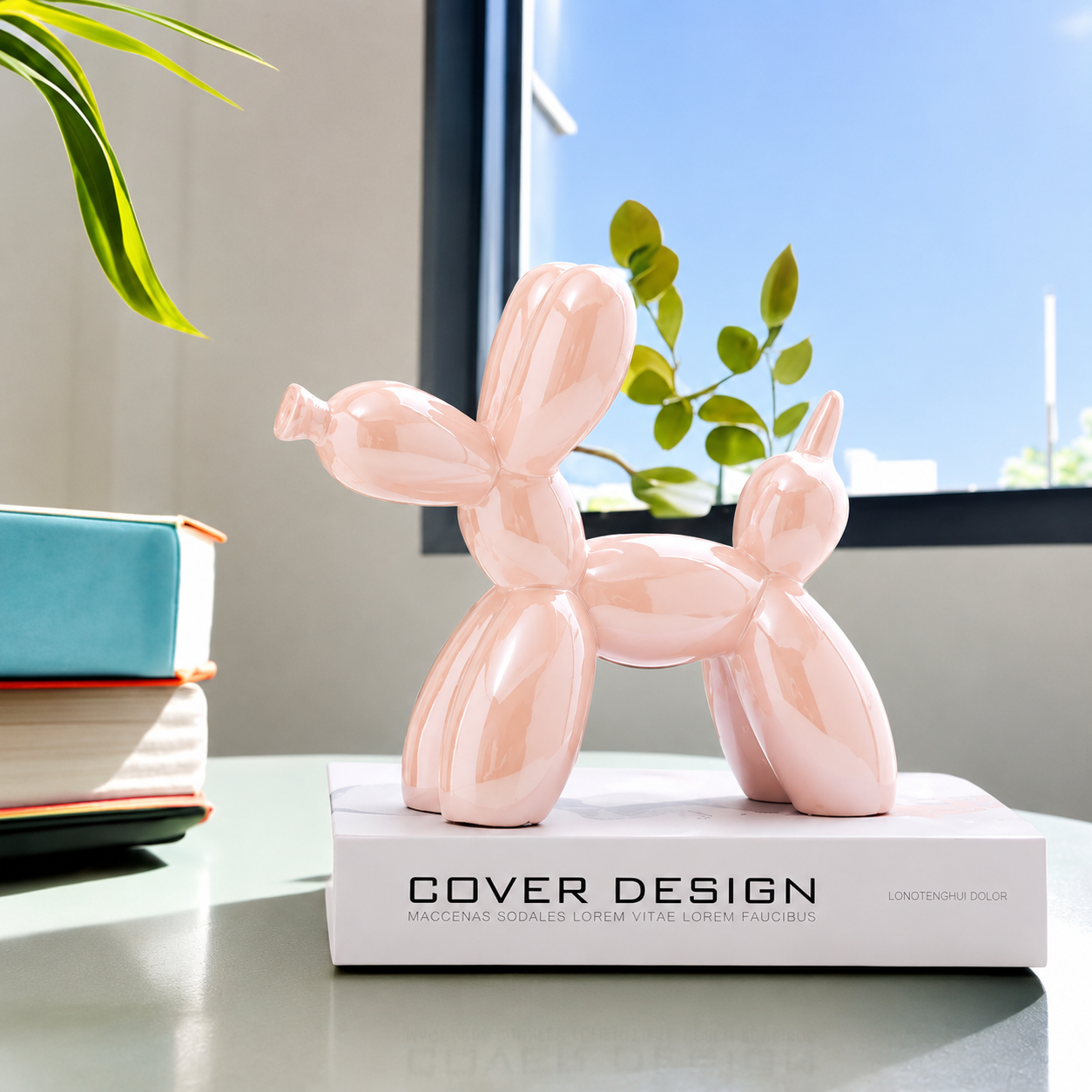 Ceramic Balloon Dogs