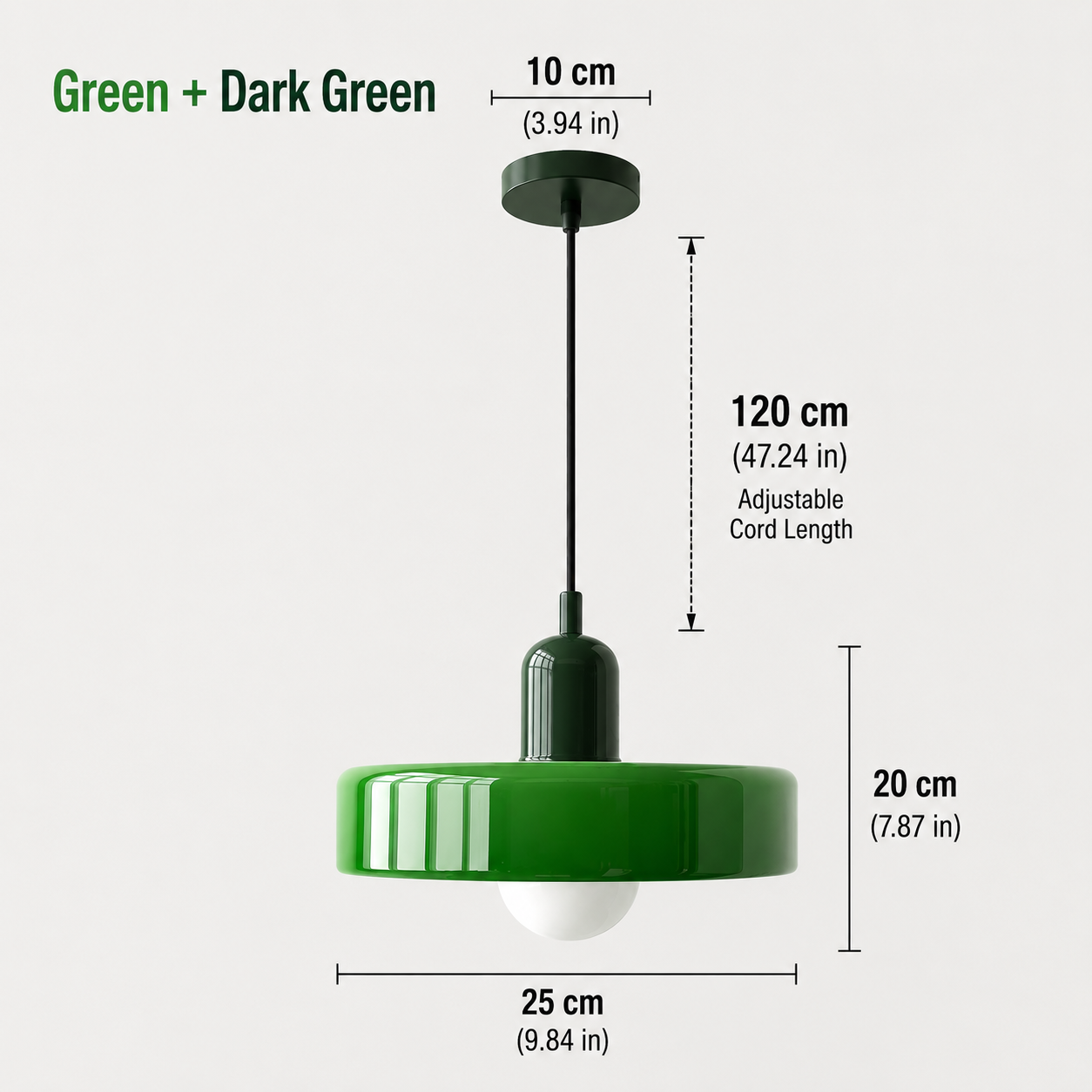 Aurelia Hanging Glass Ceiling Light Fixture
