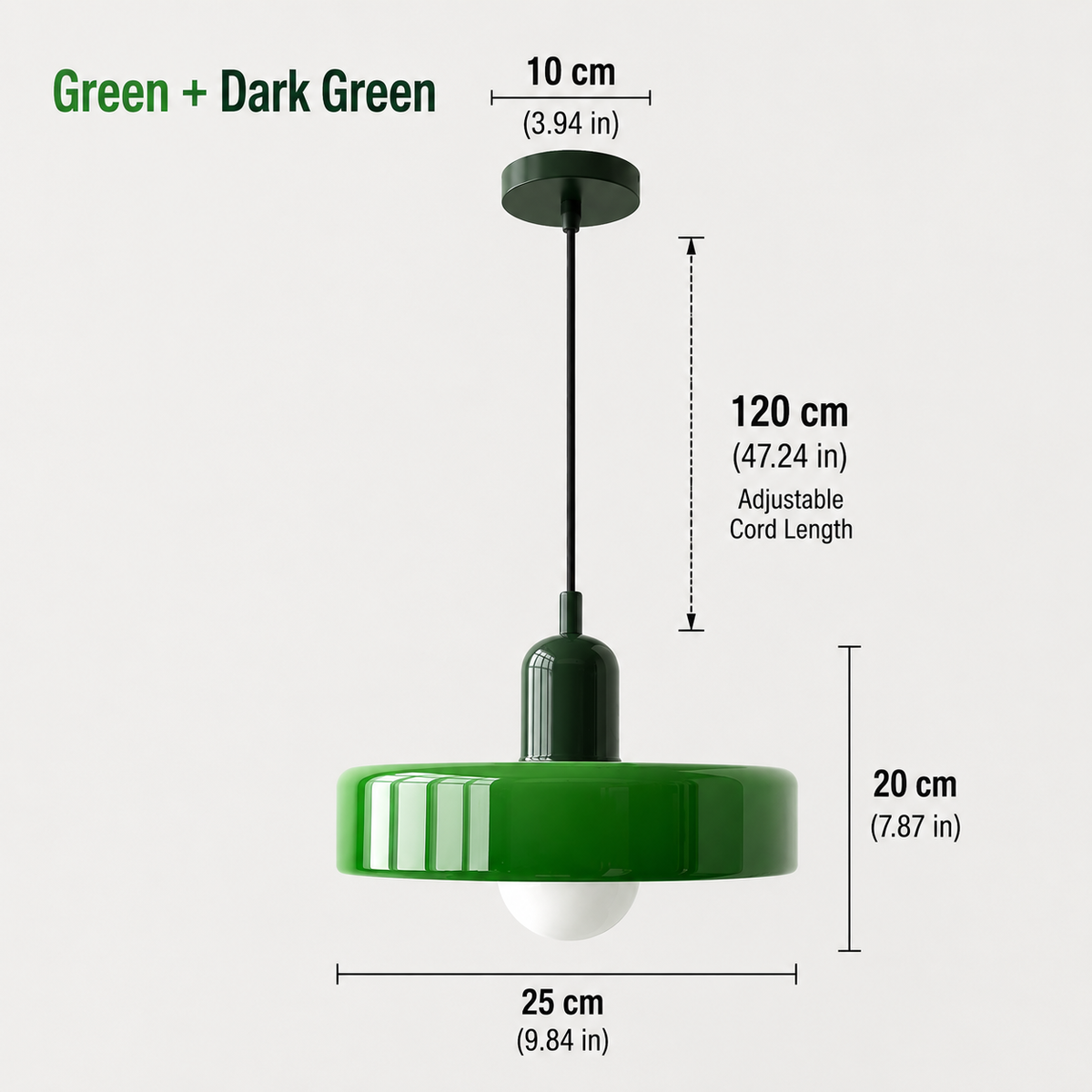 Aurelia Hanging Glass Ceiling Light Fixture
