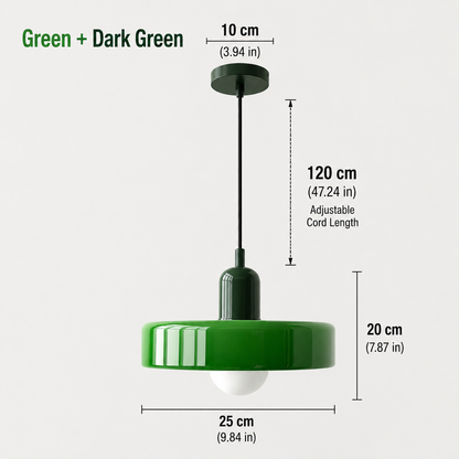 Aurelia Hanging Glass Ceiling Light Fixture