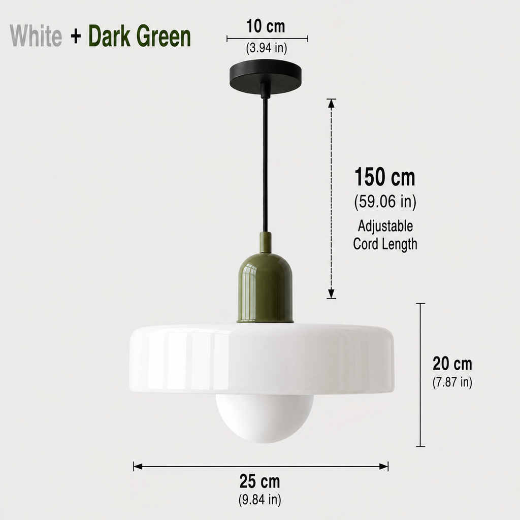 Aurelia Hanging Glass Ceiling Light Fixture