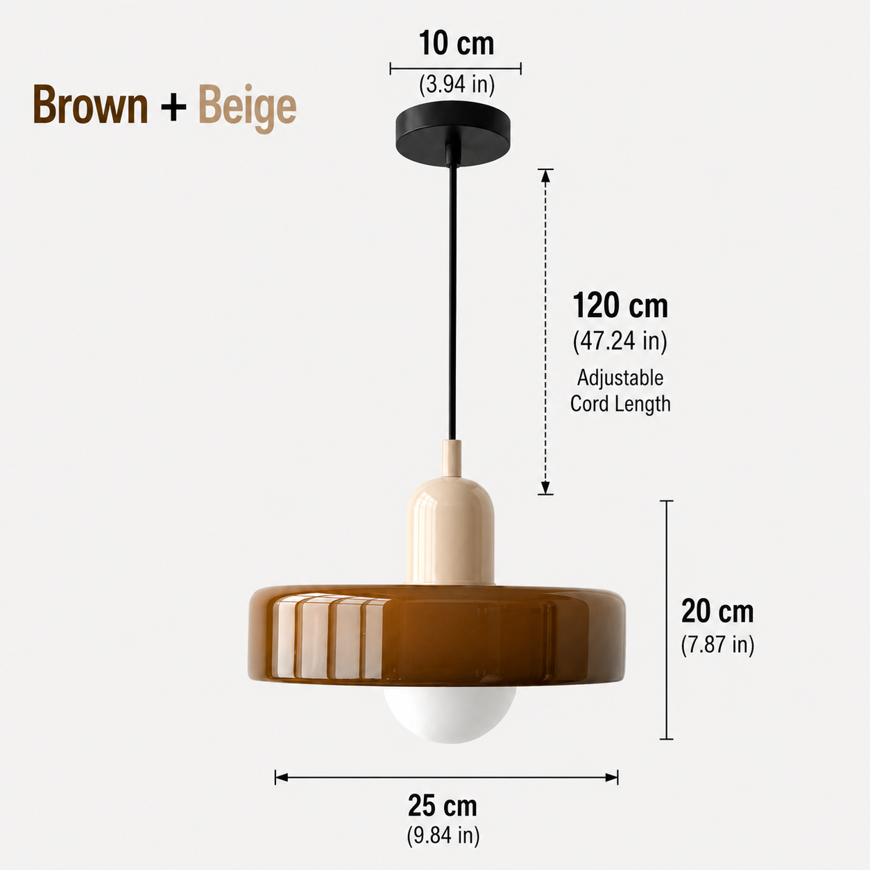 Aurelia Hanging Glass Ceiling Light Fixture