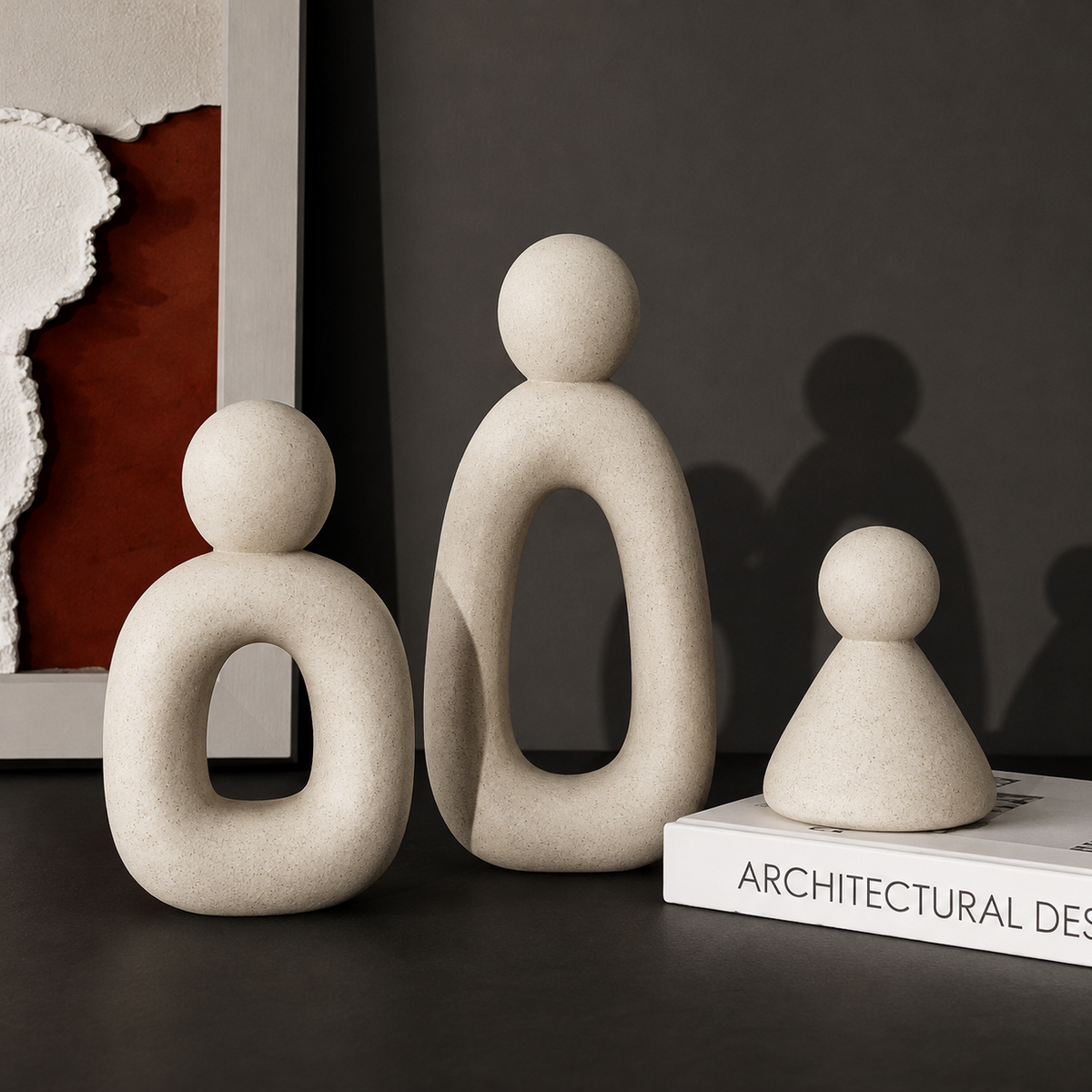 Modern Nordic Family Figure Sets