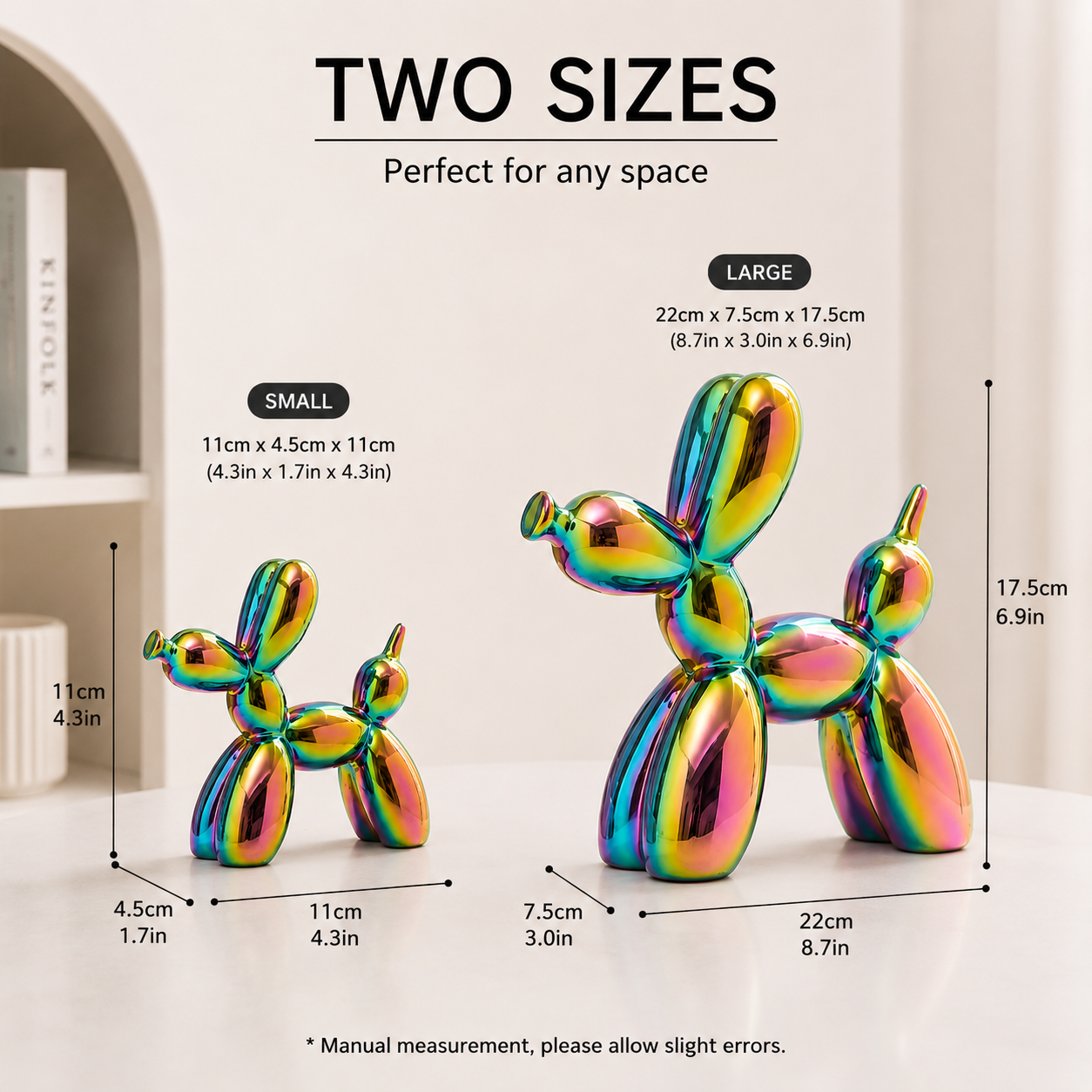 Ceramic Balloon Dogs