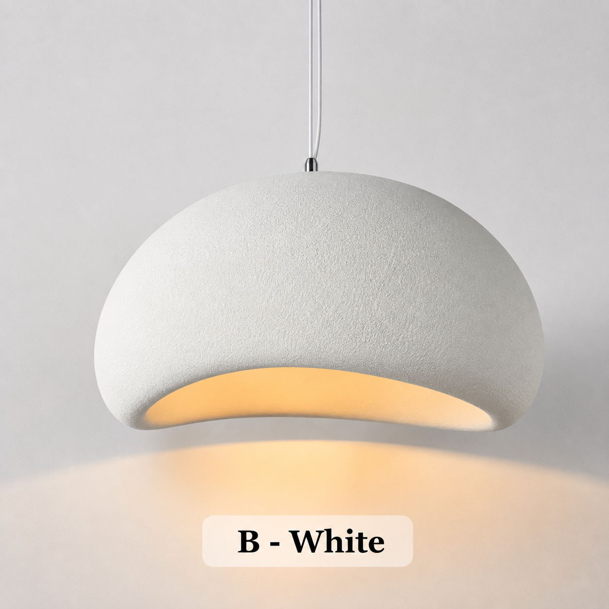 Modern Wabi-Sabi LED Pendant Ceiling Light Fixture