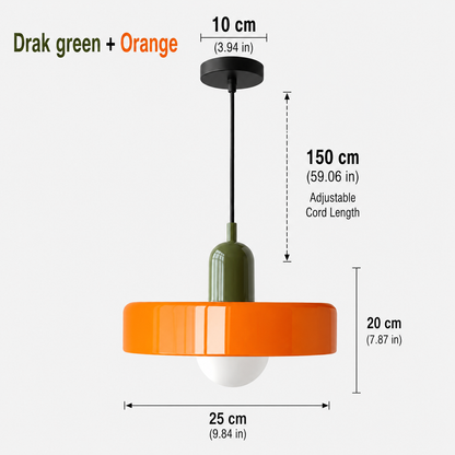 Aurelia Hanging Glass Ceiling Light Fixture
