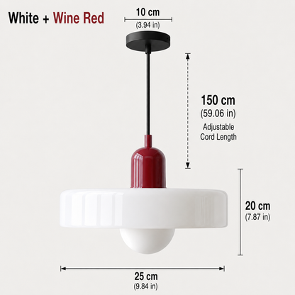 Aurelia Hanging Glass Ceiling Light Fixture