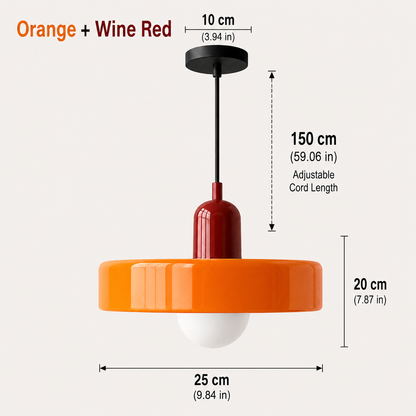 Aurelia Hanging Glass Ceiling Light Fixture