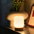 Pleated Touch Control Rechargeable Lamp