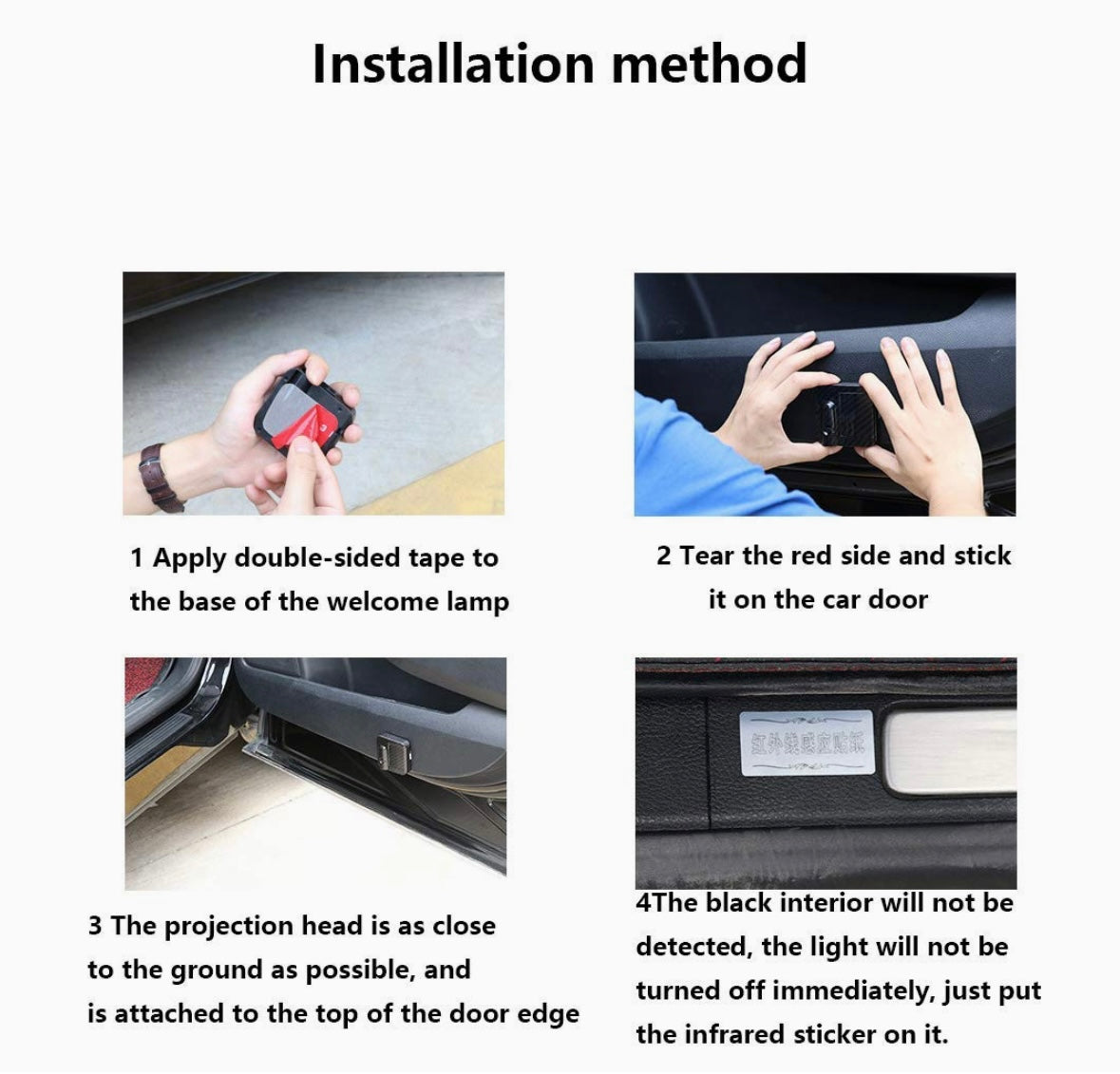 Car Door LED Logo Projector Lights (PAIR)