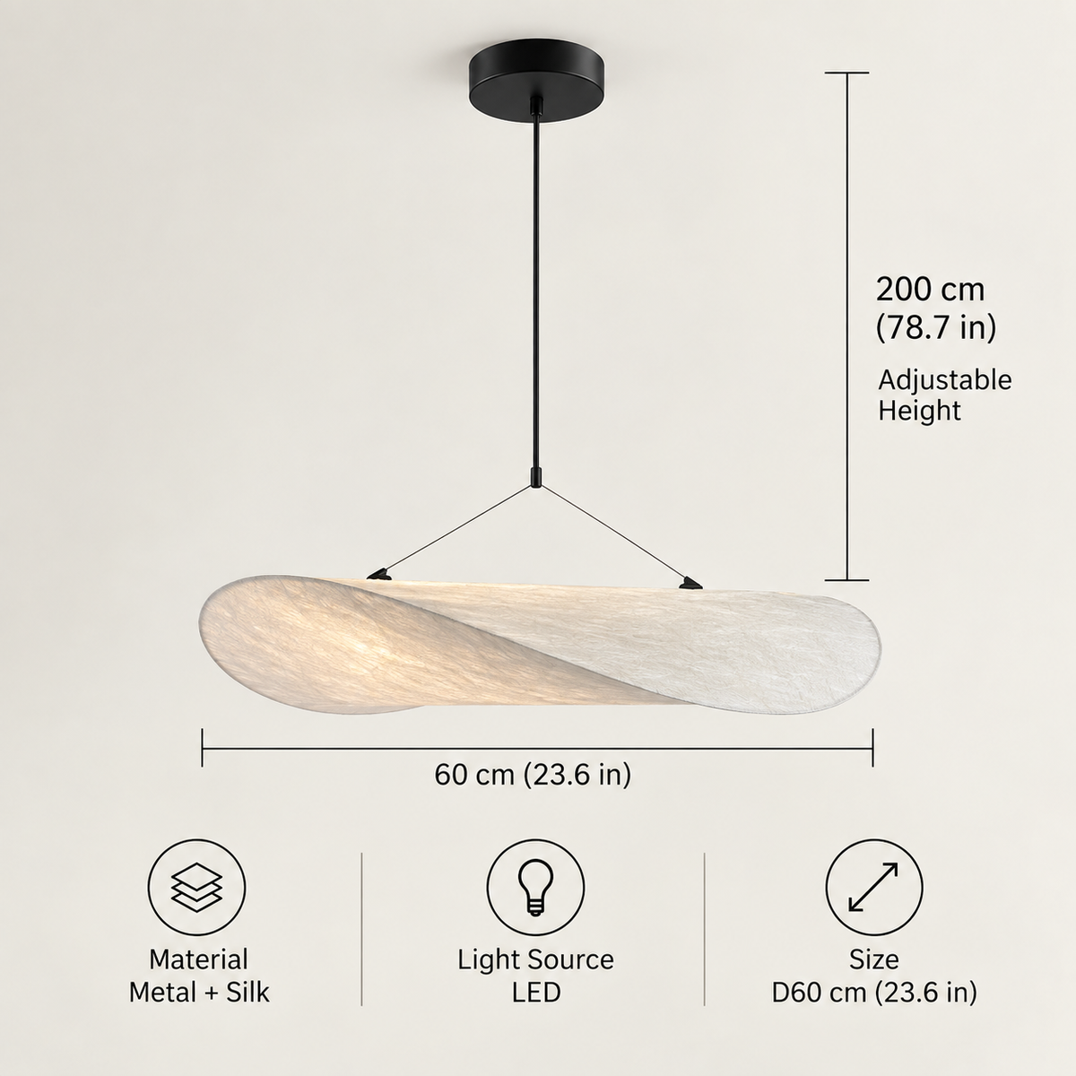 The Onda Pendant Light