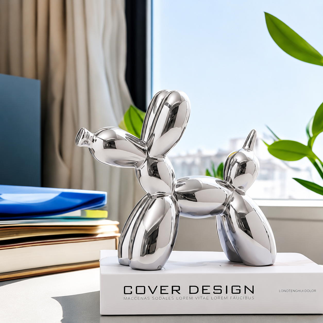 Ceramic Balloon Dogs