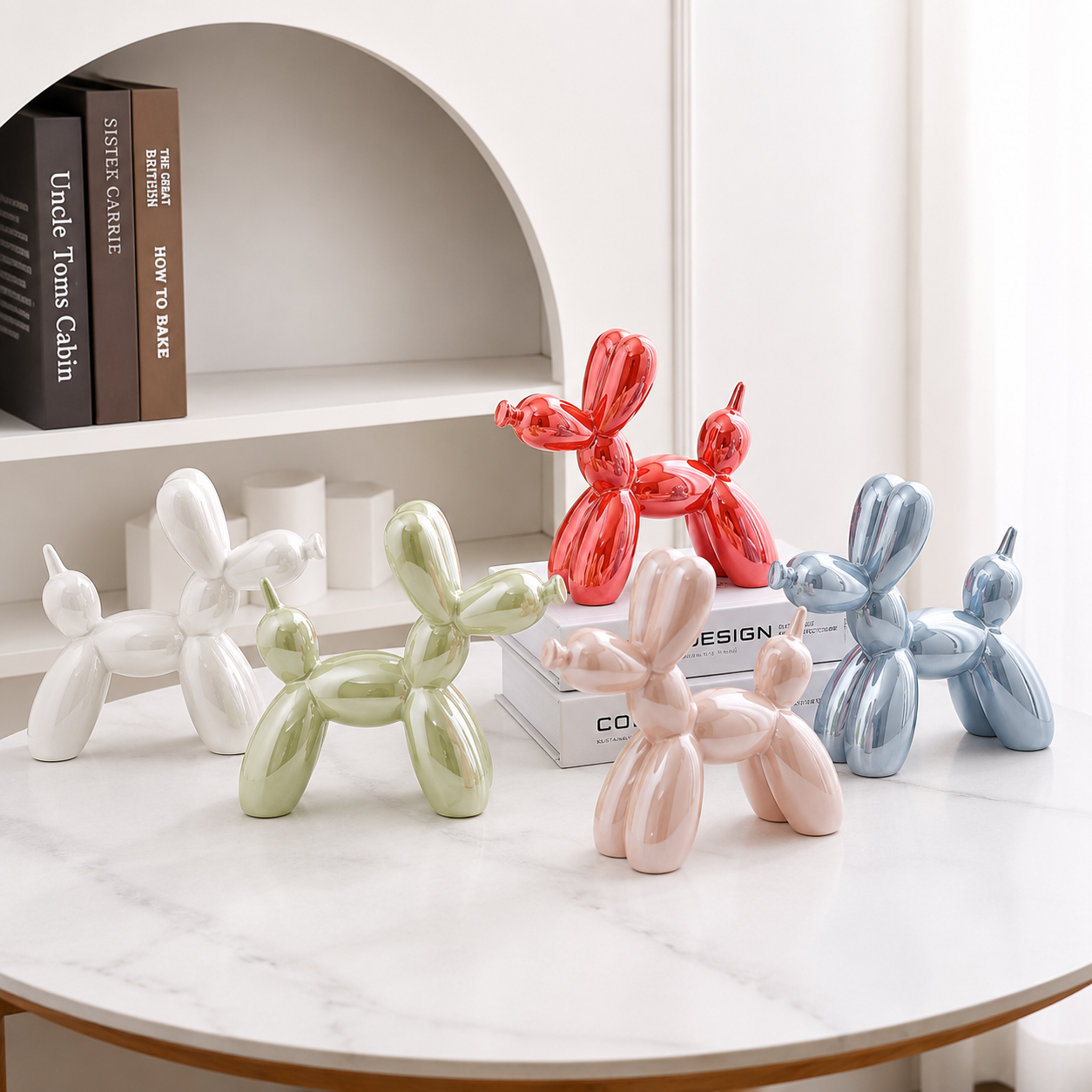 Ceramic Balloon Dogs
