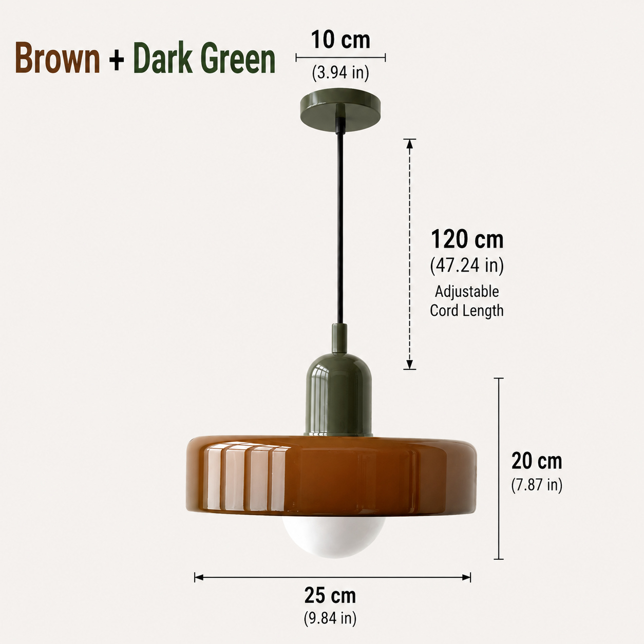 Aurelia Hanging Glass Ceiling Light Fixture