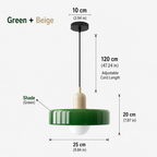 Aurelia Hanging Glass Ceiling Light Fixture