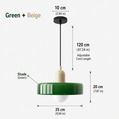Aurelia Hanging Glass Ceiling Light Fixture
