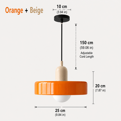 Aurelia Hanging Glass Ceiling Light Fixture
