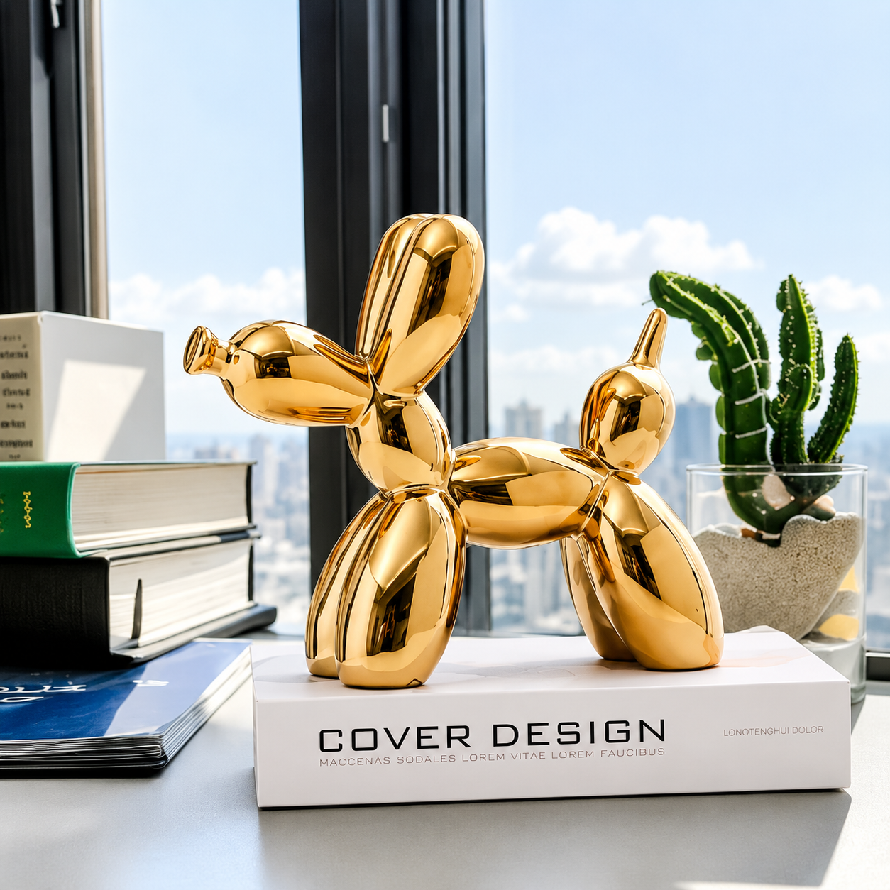 Ceramic Balloon Dogs