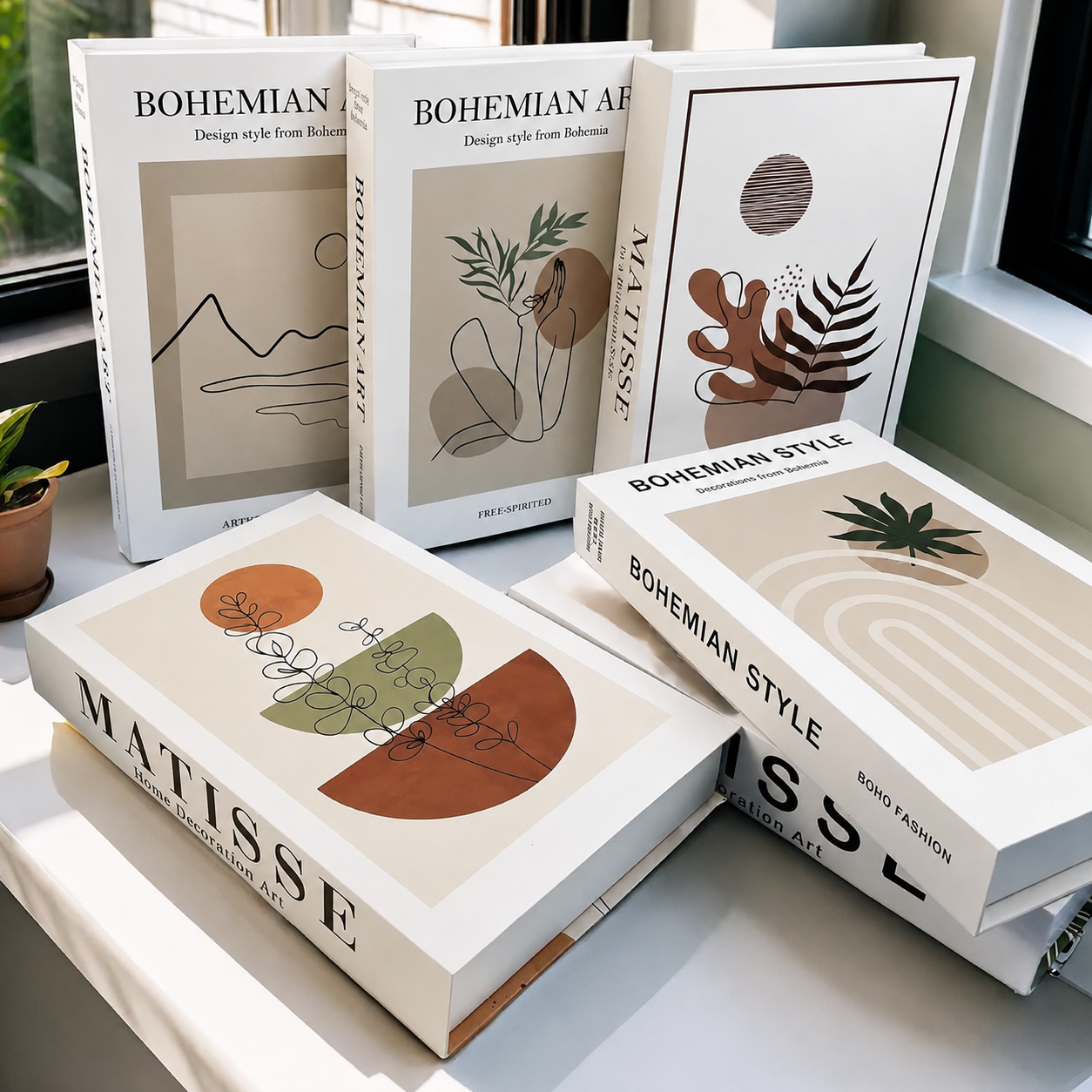 Decorative Faux Book Storage Box