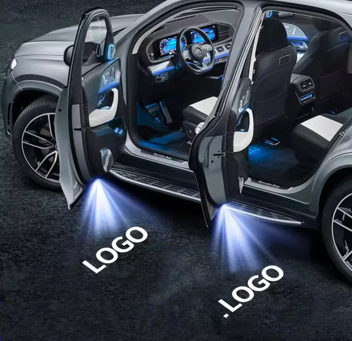 Car Door LED Logo Projector Lights