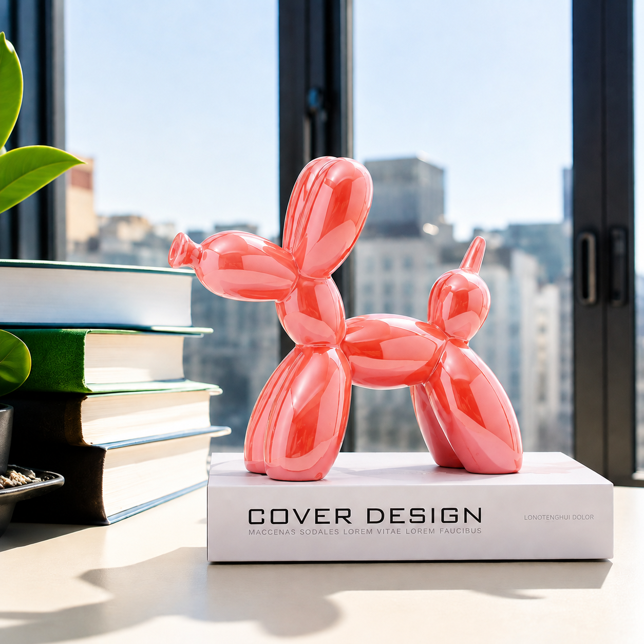 Ceramic Balloon Dogs