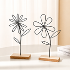 Metal Flower Desk Ornaments
