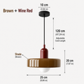 Aurelia Hanging Glass Ceiling Light Fixture