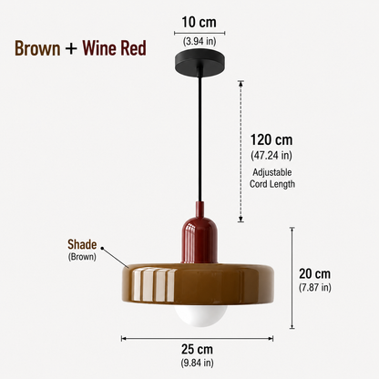 Aurelia Hanging Glass Ceiling Light Fixture