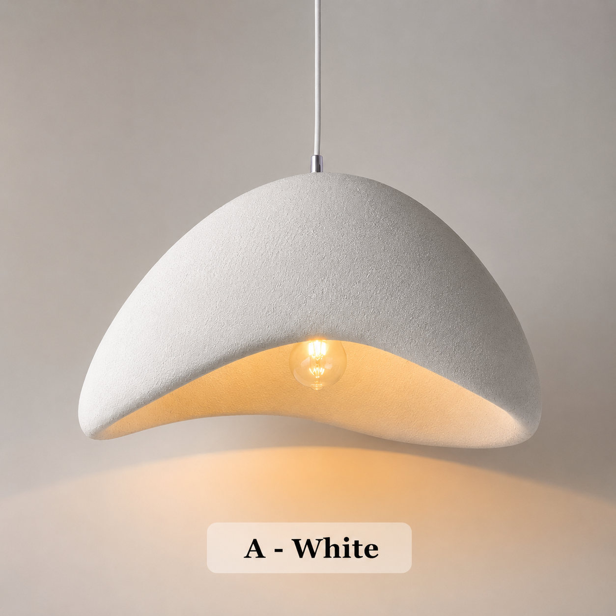 Modern Wabi-Sabi LED Pendant Ceiling Light Fixture
