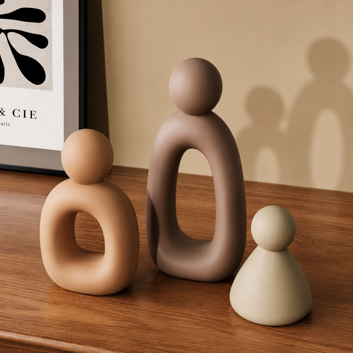 Modern Nordic Family Figure Sets