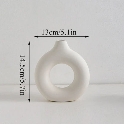 Contemporary Hollow Flower Vase