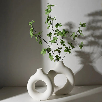 Contemporary Hollow Flower Vase