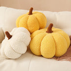 Plush Pumpkin Throw Pillow