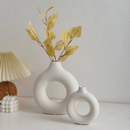 Contemporary Hollow Flower Vase