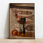 Glasses On Newspaper Collection - Canvas Wall Art Unframed