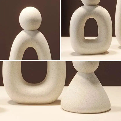 Modern Nordic Family Sculpture Set