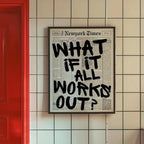 What If It All Works Out - Canvas Print